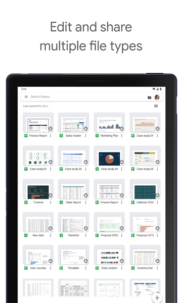 Google表格下載(Google Sheets)V1.6.352.11.31 最新安卓版3