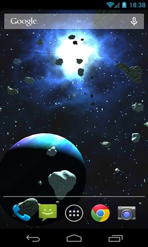 3D小行星動態(tài)壁紙1