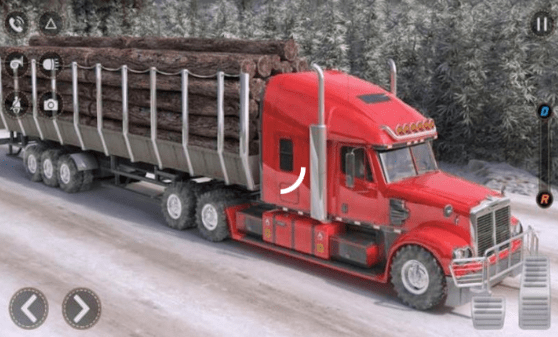 卡車雪地駕駛1