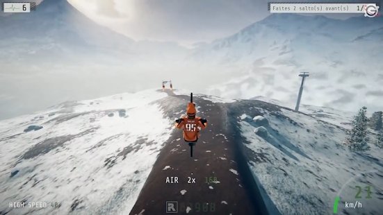 山地自行車速降賽2
