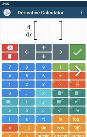 導(dǎo)數(shù)計(jì)算器1