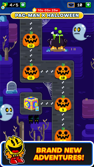 吃豆人36周年紀念版手機版(PAC-MAN)V2.1.6 關(guān)卡解鎖版1