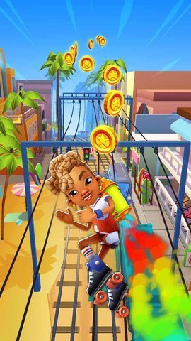 地鐵跑酷情人節(jié)（Subway Surf）3