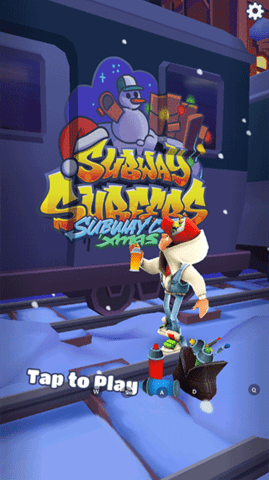 地鐵跑酷圣誕版（Subway Surf）2