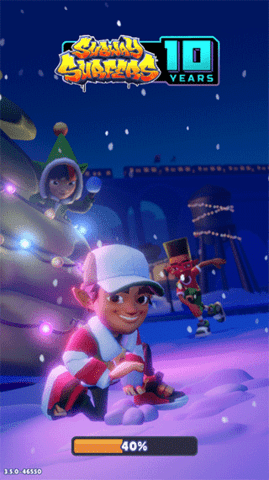 地鐵跑酷圣誕版（Subway Surf）3