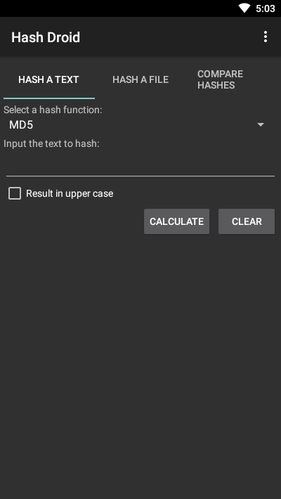 哈希驗證Hash Droid1