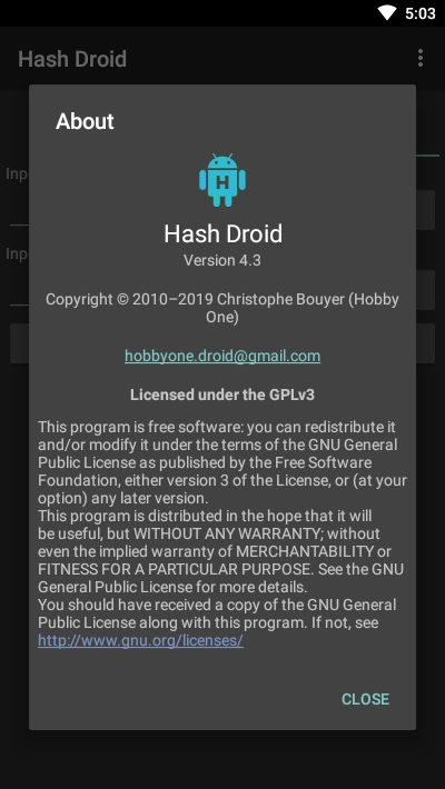 哈希驗證Hash Droid4