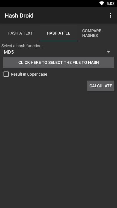 哈希驗證Hash Droid2