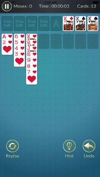 FreeCell Solitaire - card game3