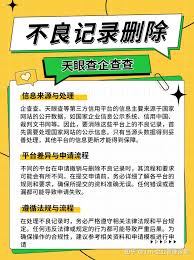 企查查不良記錄如何消除