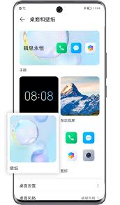 榮耀手機設置簡易桌面壁紙方法