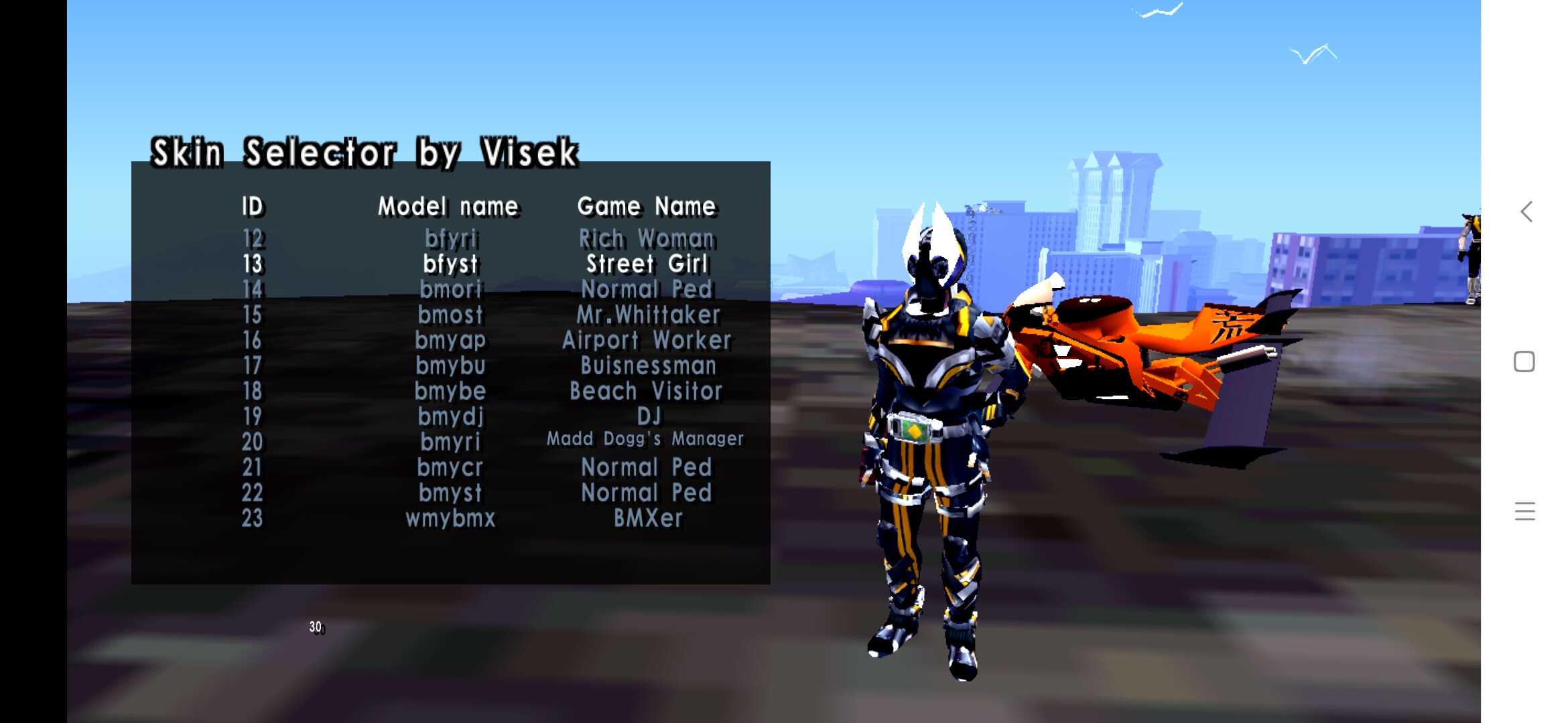 gtasa假面騎士mod1