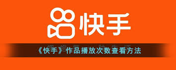 快手如何查看發(fā)布視頻播放量