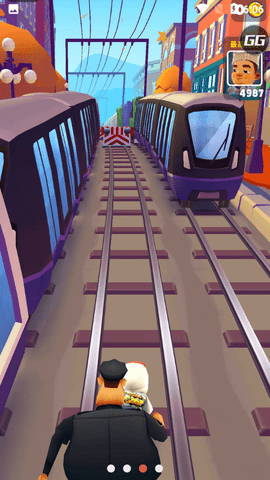 地鐵跑酷切換地圖版（Subway Surf）3