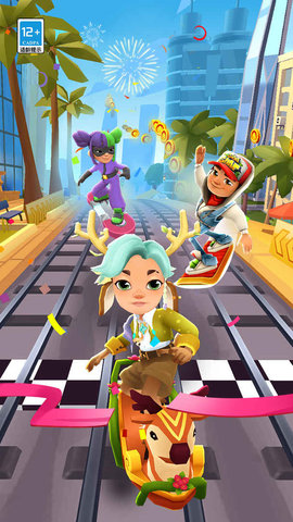 地鐵跑酷巴塞羅那（Subway Surf）1