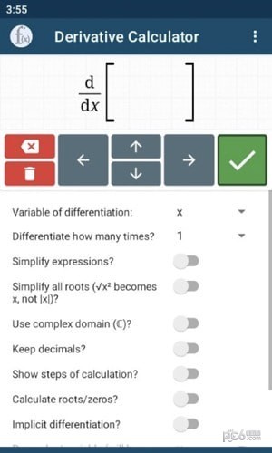 導(dǎo)數(shù)計(jì)算器（Derivative Calculator）4