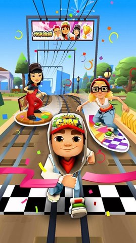 地鐵跑酷元旦版2