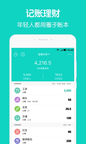 圈子賬本1