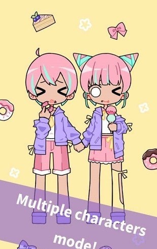 可愛女孩化妝師1