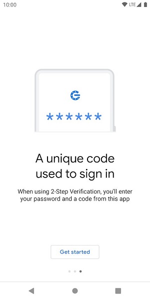 google authenticator身份驗(yàn)證器1