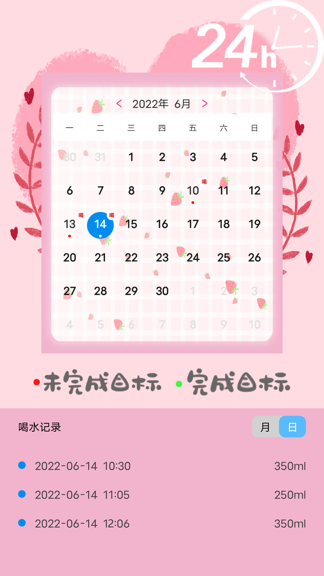 喝水時(shí)間打卡3