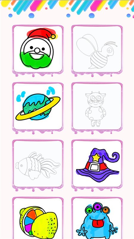 小孩畫(huà)畫(huà)3