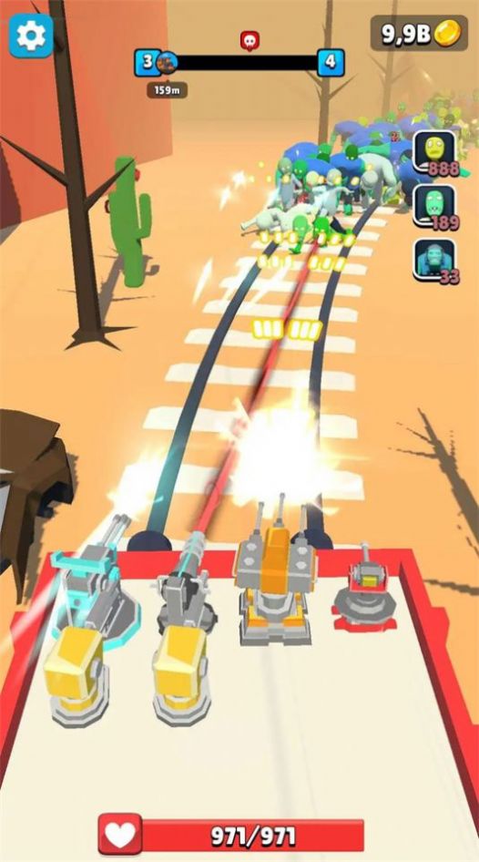 合并列車射擊3