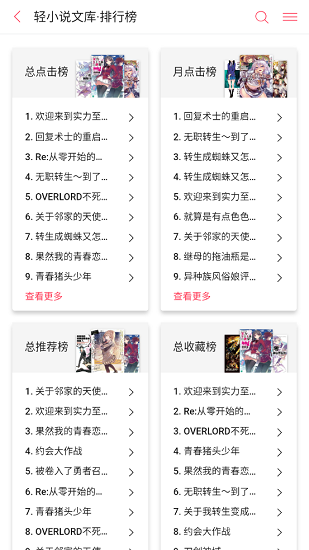嗶哩輕小說app正式版2
