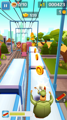 地鐵跑酷萬(wàn)圣節(jié)版免費(fèi)（Subway Surf）2