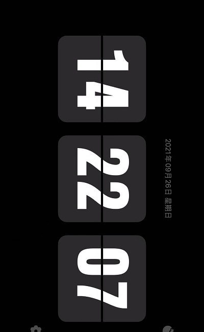 Flipclock翻頁時鐘3
