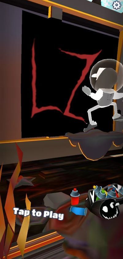 地鐵跑酷海底熔巖魔改版1