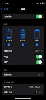 苹果微信消息不提醒怎么办