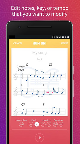 HumOn(HumOn哼歌譜曲)V1.1.56 安卓最新版1