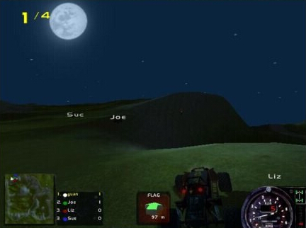瘋狂賽車游戲4