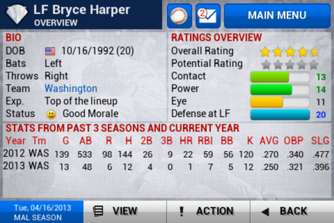 iOOTP Baseball 20133