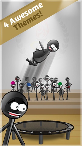 Stickman Trampoline PRO4