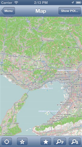 日本神戶離線地圖2
