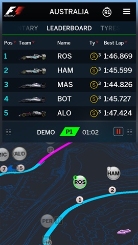 官方F1賽車應(yīng)用1