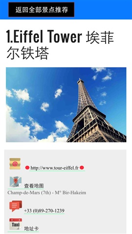 巴黎自由行地圖2