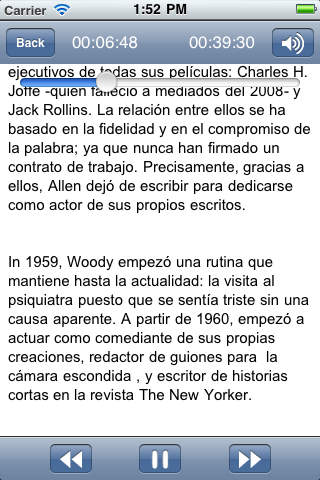Audiolibro: Woody Allen3