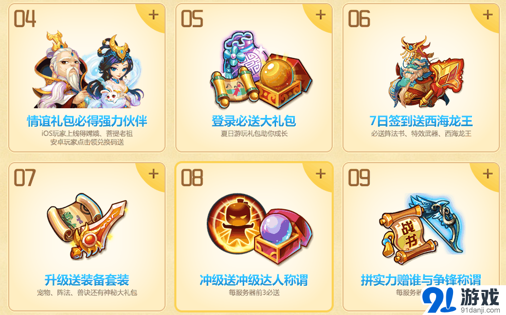 夢幻西游暑期歡樂游三界活動介紹