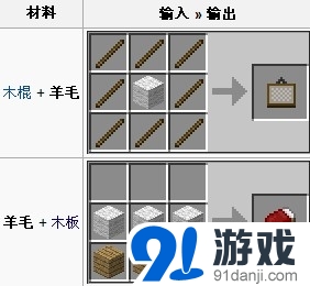 我的世界羊毛怎么有什么用