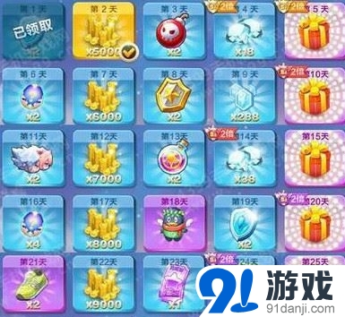 天天酷跑8月簽到送霹靂云豹
