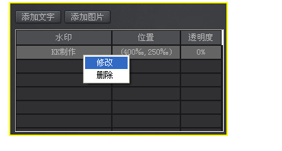 可修改kk錄像機水印