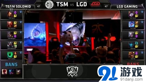 lols5总决赛TSM vs LGD视频录像回放