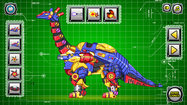 機械長頸龍：組裝恐龍玩具5