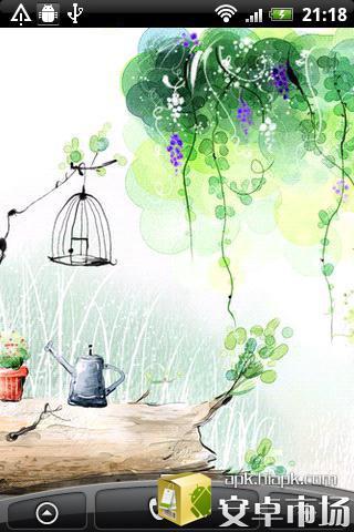 浪漫手繪風(fēng)景動態(tài)壁紙1