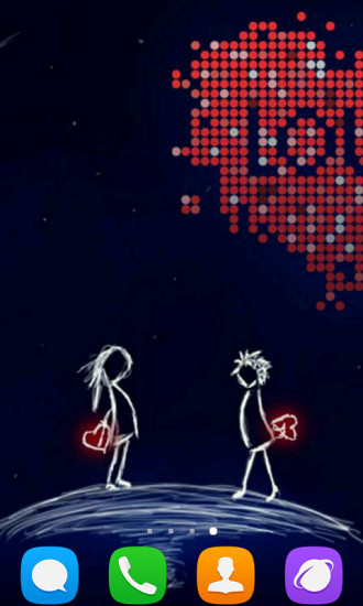 love主題炫酷鎖屏3