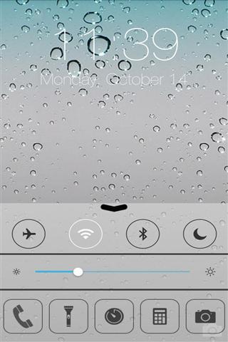 iOS7 鎖屏1