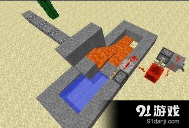 我的世界0.13.1紅石刷石機(jī)制作教程